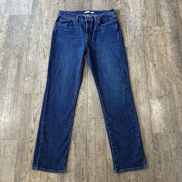 Levi's Denim - Levi's CLASSIC STRAIGHT Leg Womens Size 8 Mid Rise Jeans Denim Pants 29x29.5